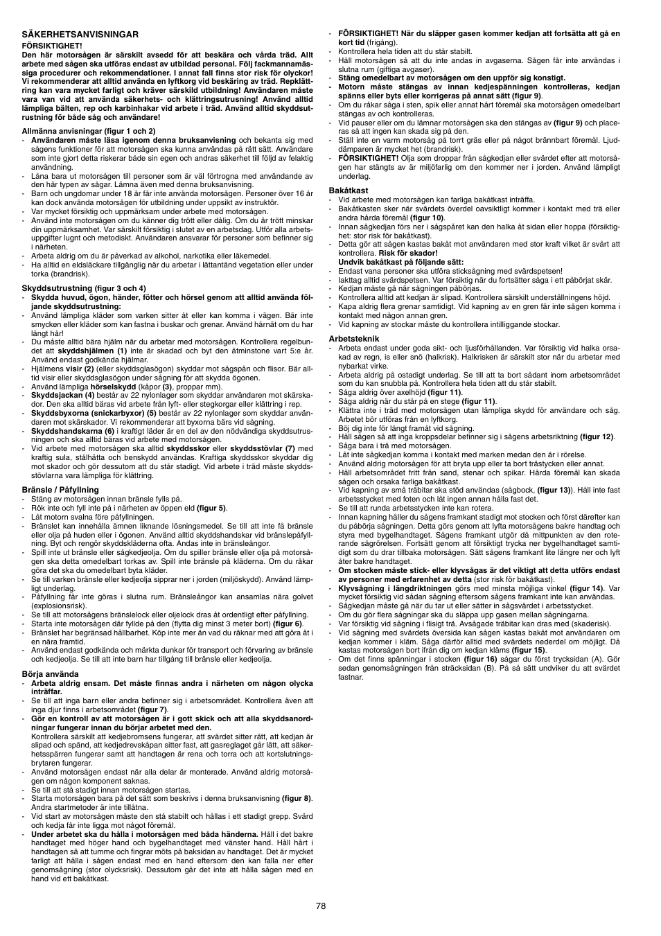 Dolmar PS-220 TH User Manual | Page 78 / 128