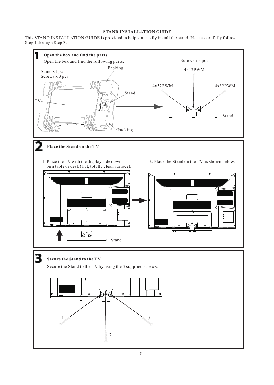 Curtis PLCDV3247A User Manual | Page 6 / 23