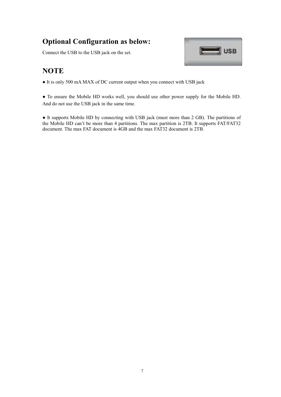 Optional configuration as below | Curtis PLDED3273-UK User Manual | Page 12 / 35
