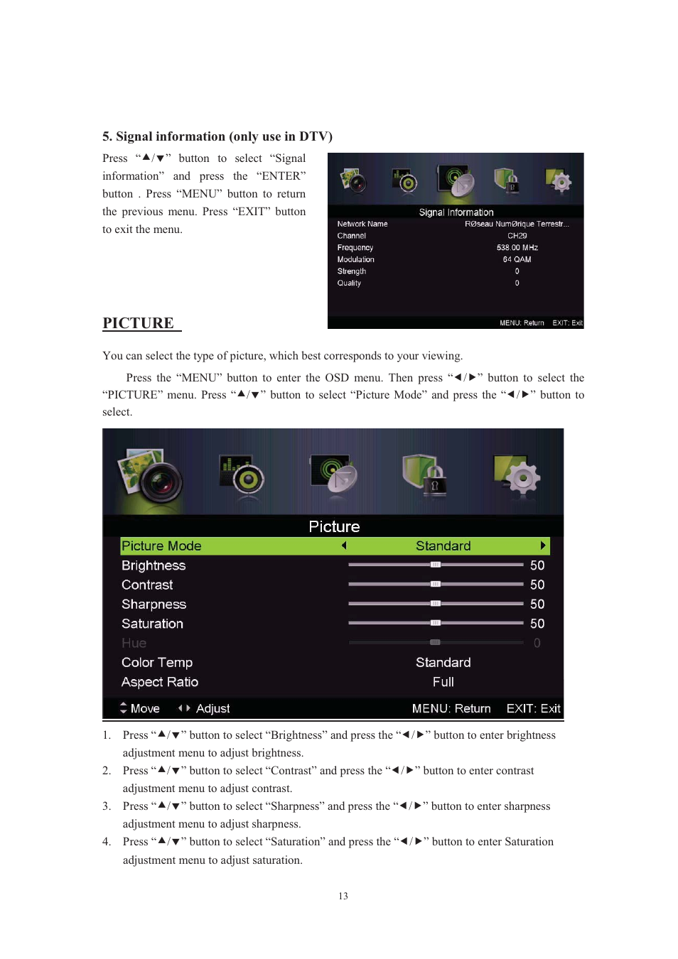 Picture | Curtis PLDED3273-UK User Manual | Page 18 / 35