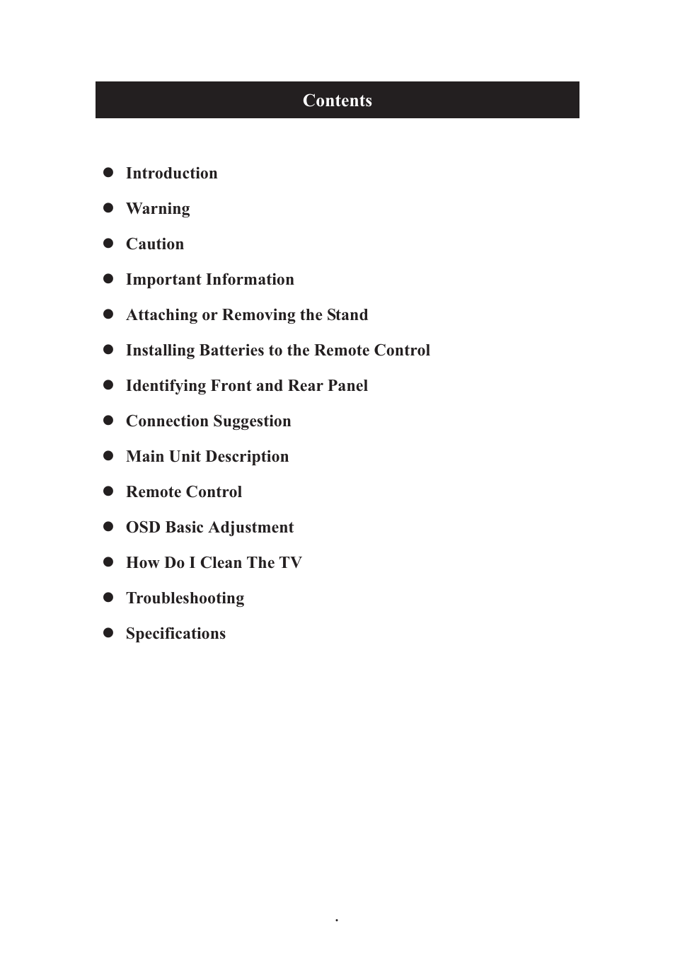 Curtis PLDED3273-UK User Manual | Page 2 / 35