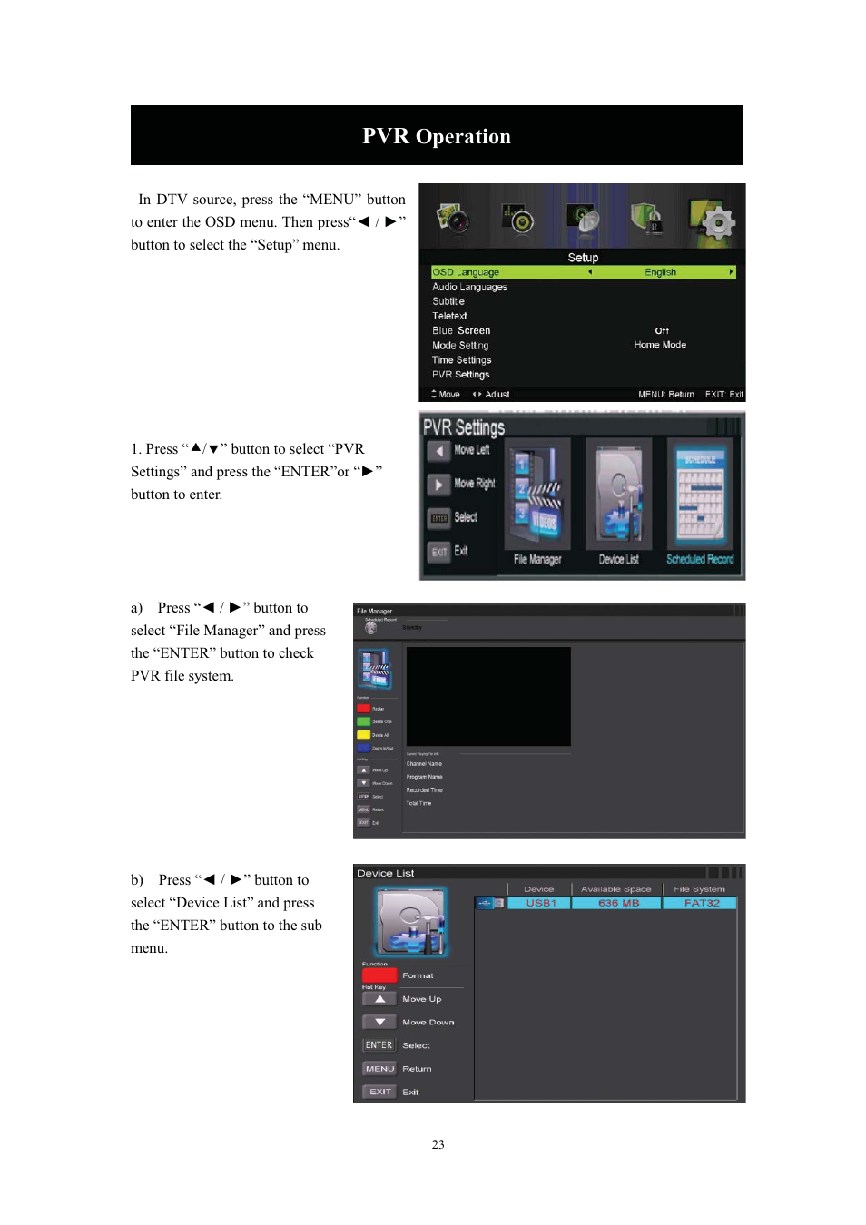 Operation | Curtis PLDED3273-UK User Manual | Page 28 / 35