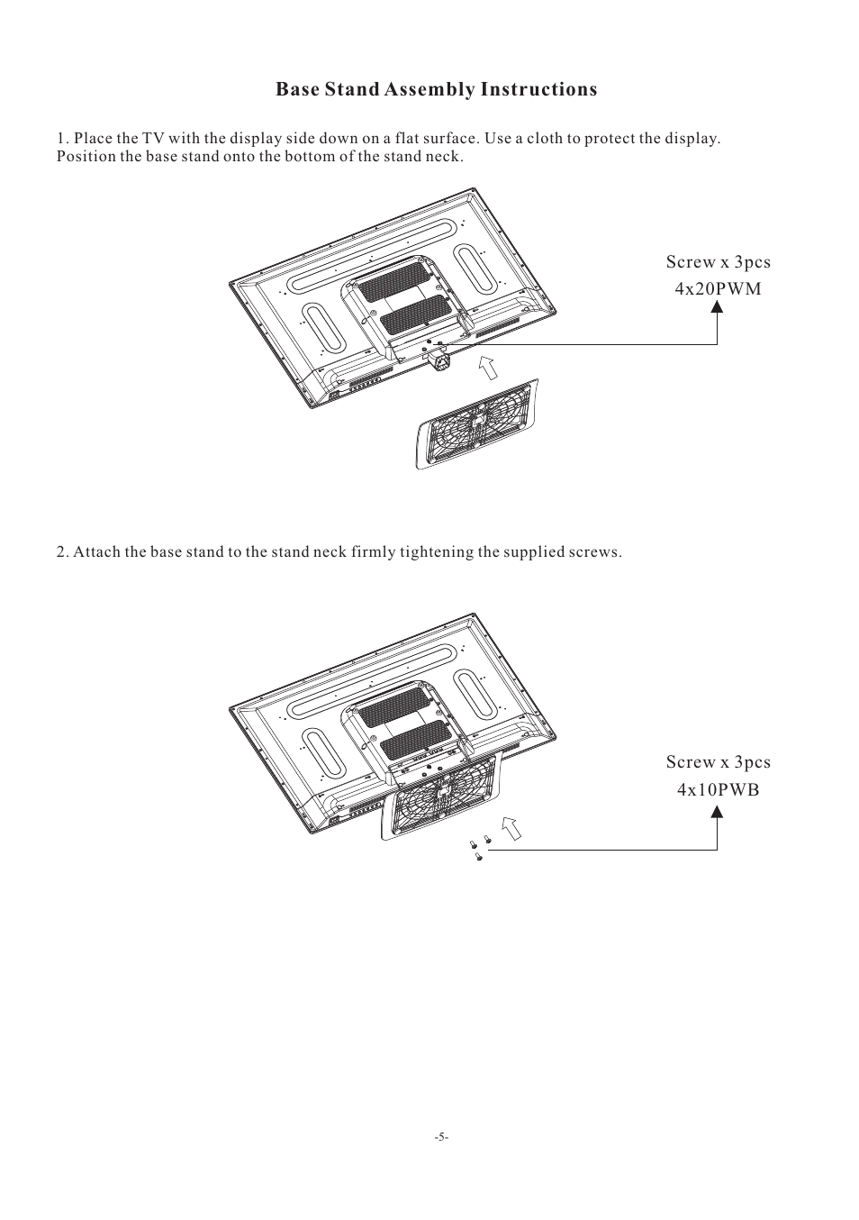 Curtis PLDED3273A-C User Manual | Page 6 / 17