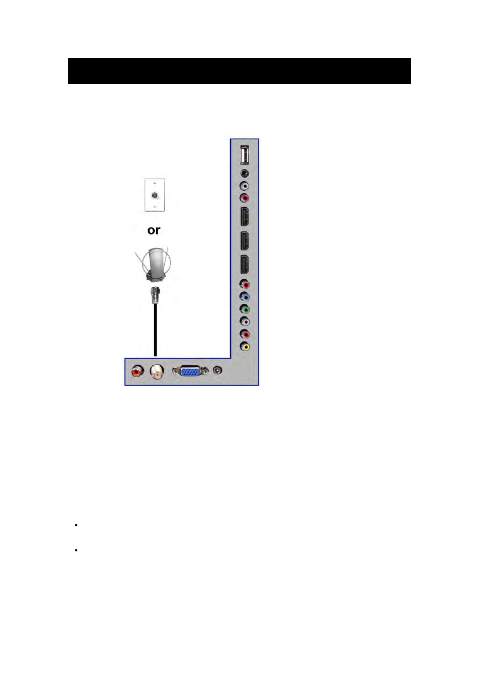 Connection suggestions | Curtis PLDED3992A User Manual | Page 11 / 40