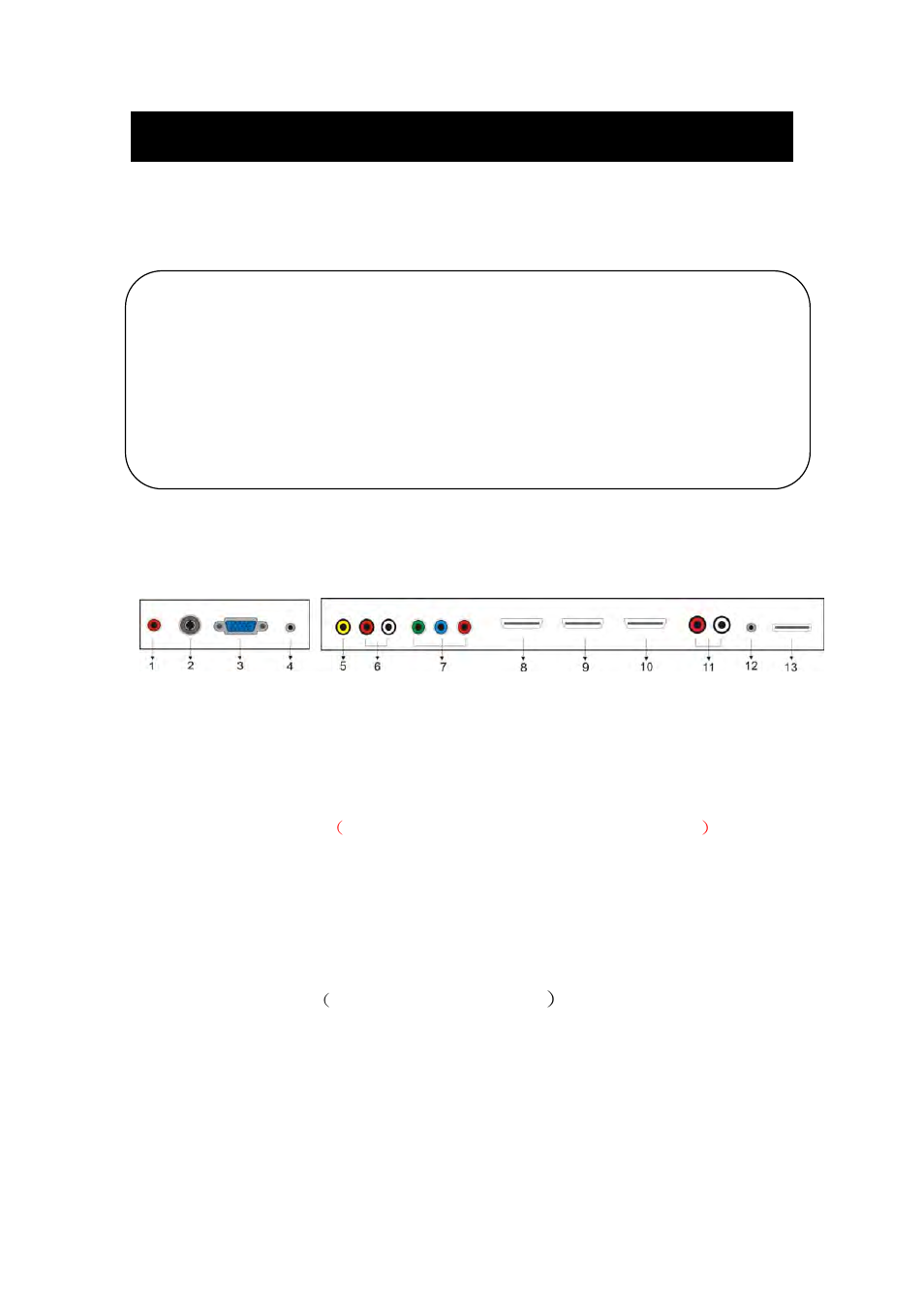 Tv terminal connections | Curtis PLDED3992A User Manual | Page 17 / 40