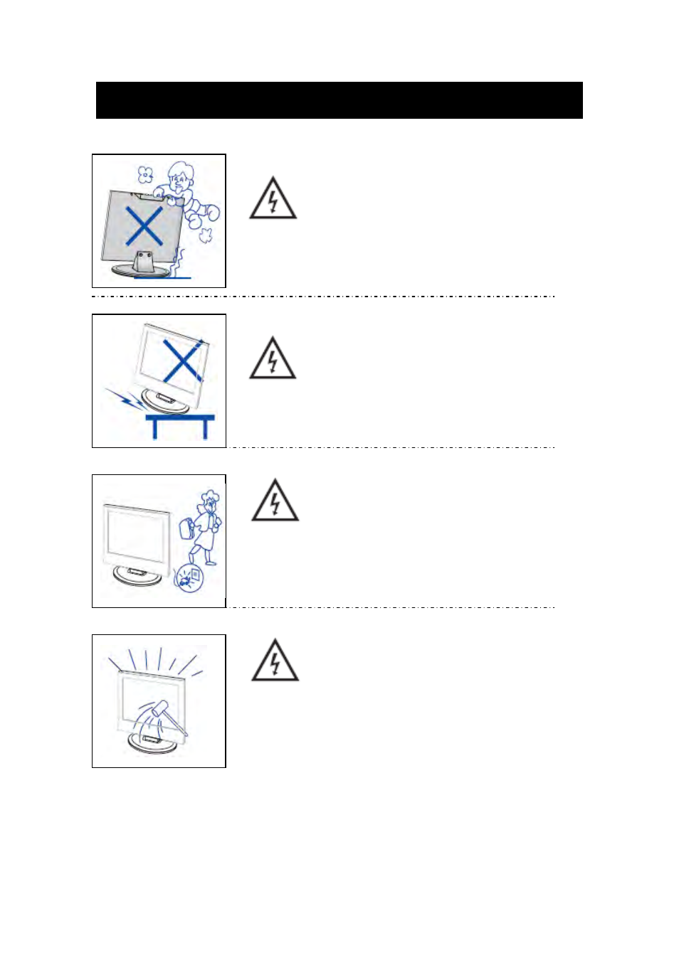 Caution | Curtis PLDED3992A User Manual | Page 6 / 40