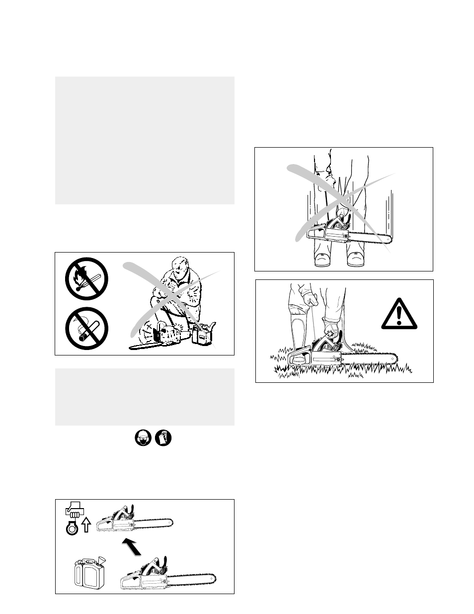 Chain saw operating instructions | Dolmar Chain Saw User Manual | Page 5 / 5