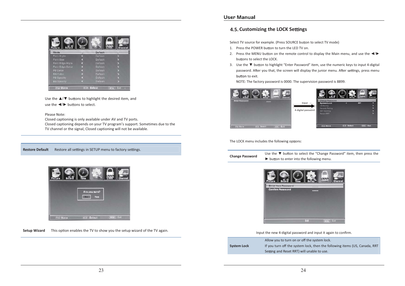 Customizing the lock se ngs | Curtis PLDED4016A-B User Manual | Page 13 / 18