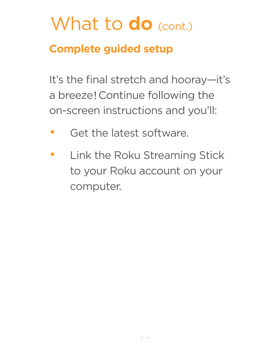 What to do | Curtis PLDED5030A-RK User Manual | Page 23 / 33