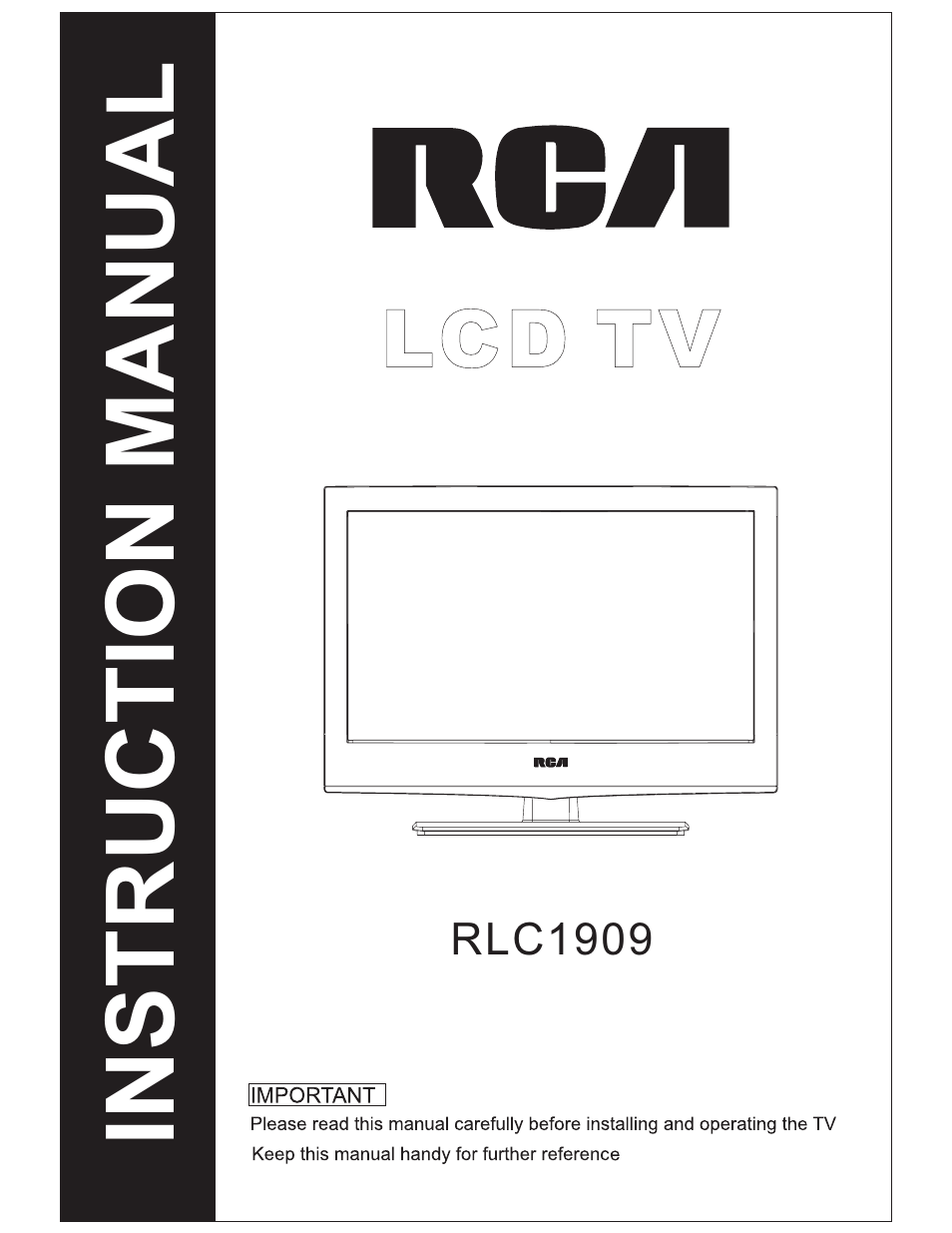 Curtis C1909 User Manual | 20 pages