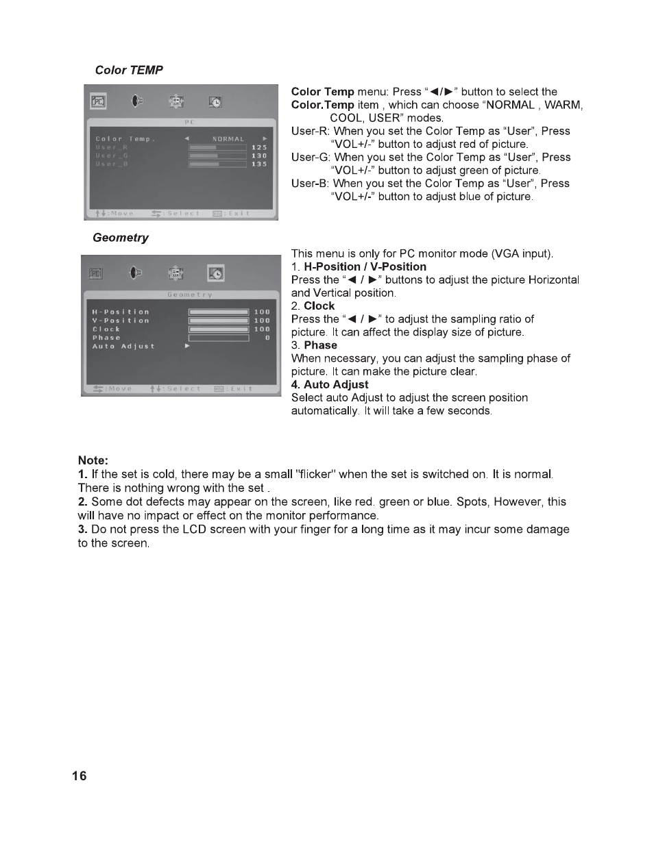 Curtis C1909 User Manual | Page 17 / 20