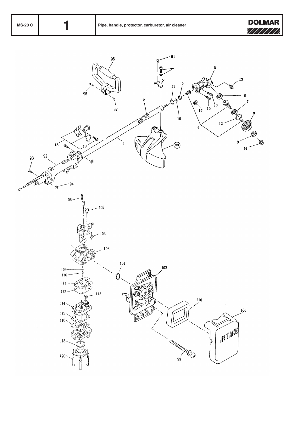 Dolmar MS-20 C User Manual | Page 2 / 14