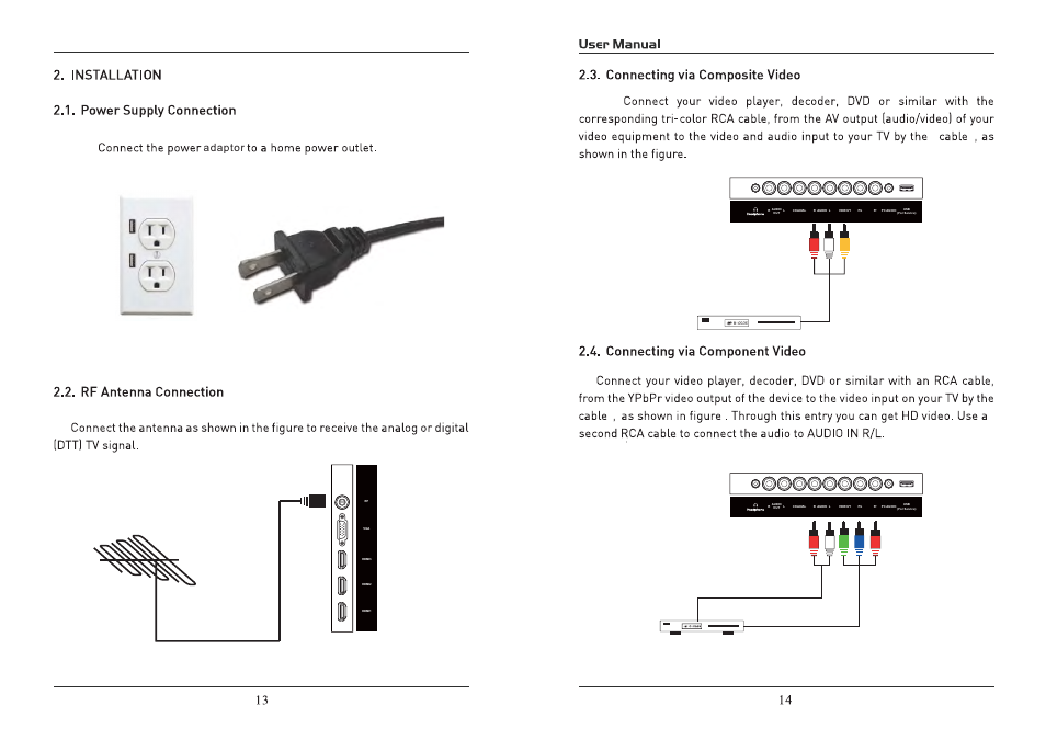 Adaptor | Curtis RLD5515A-D User Manual | Page 8 / 18