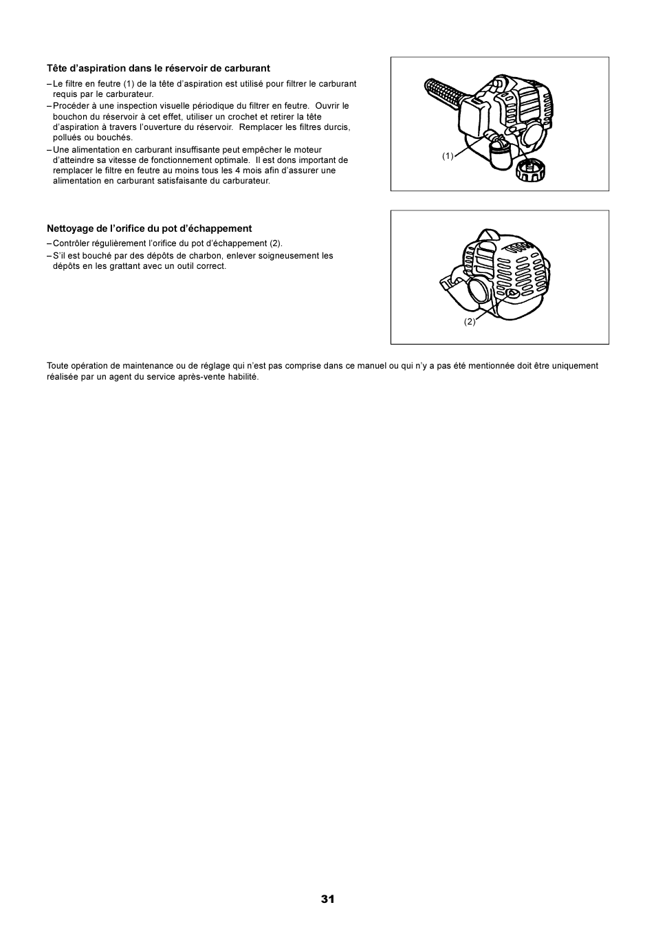 Dolmar LT-210 User Manual | Page 31 / 47