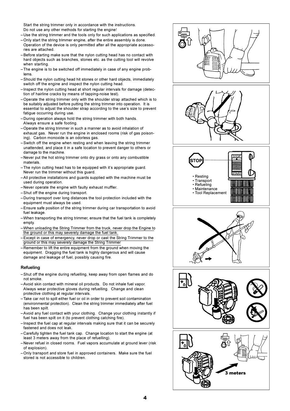 Dolmar LT-210 User Manual | Page 4 / 47