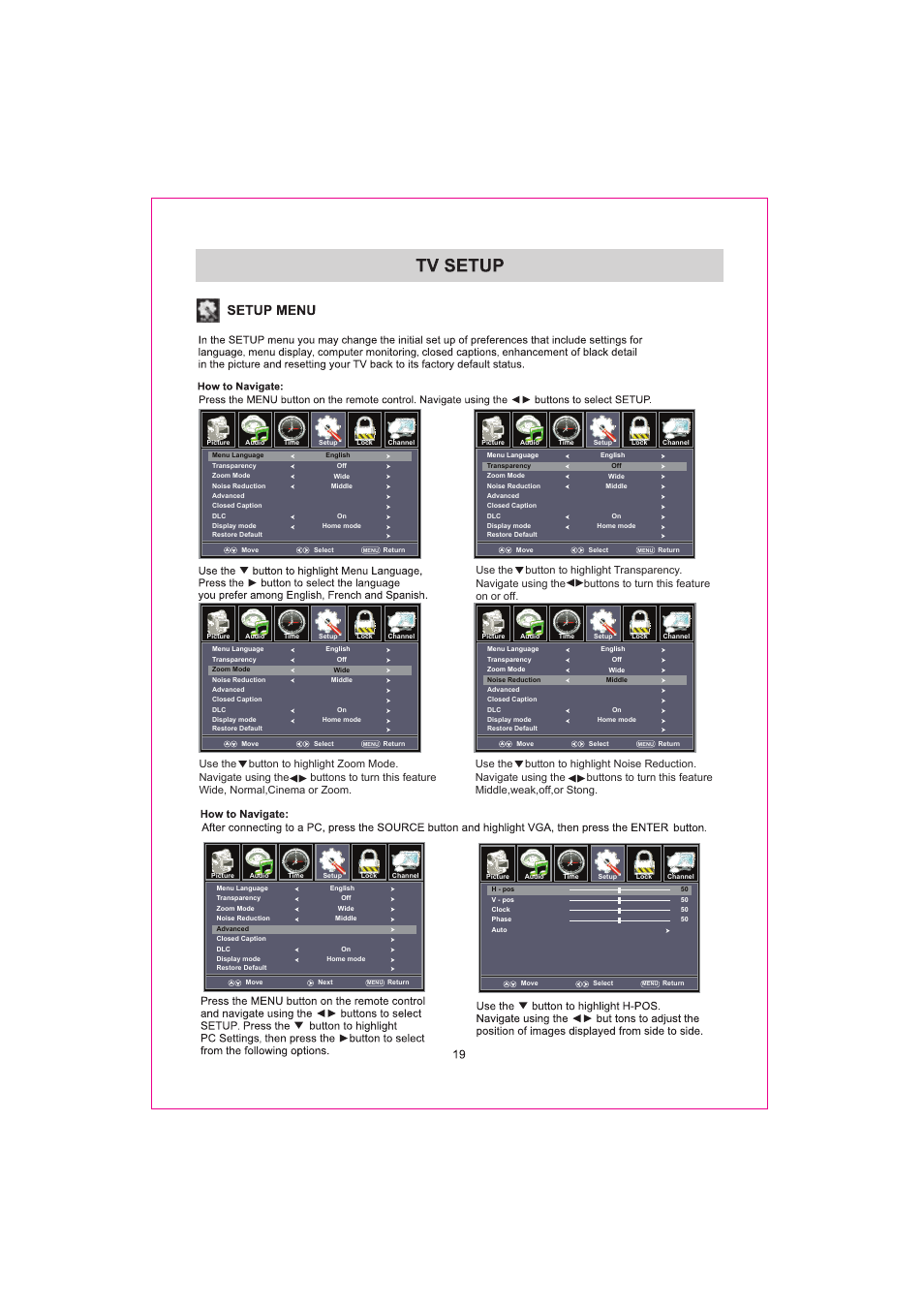 On or off | Curtis RLDED3932A-RK User Manual | Page 22 / 48