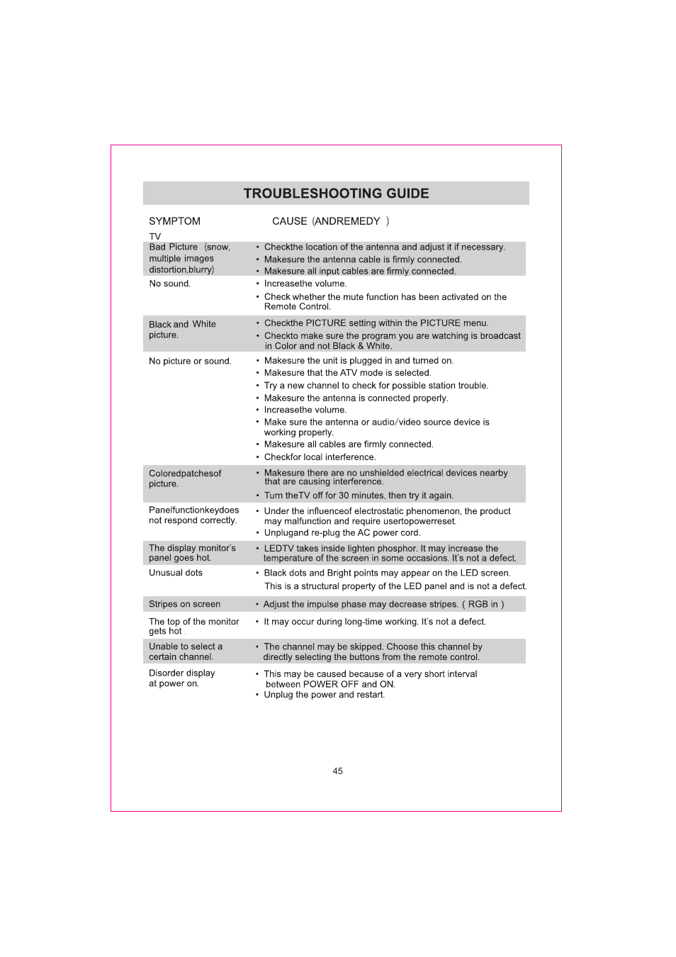 Curtis RLDED3932A-RK User Manual | Page 48 / 48