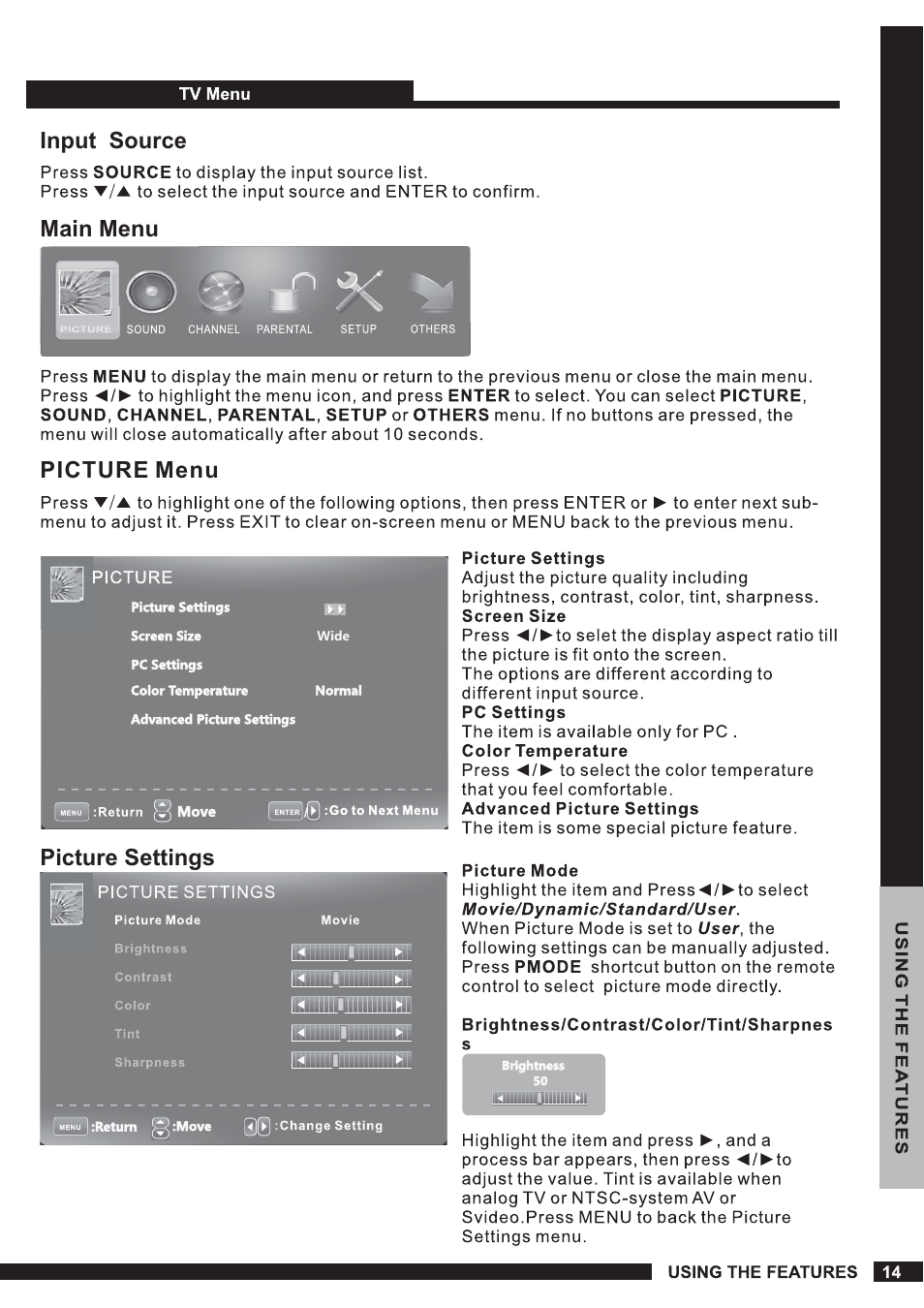 Curtis RLED1540A-WHITE User Manual | Page 15 / 23
