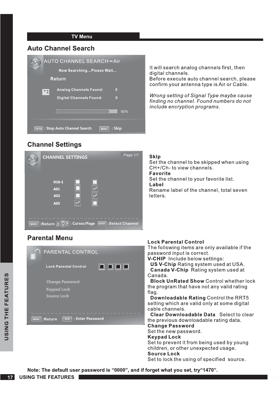 Curtis RLED1540A-WHITE User Manual | Page 18 / 23