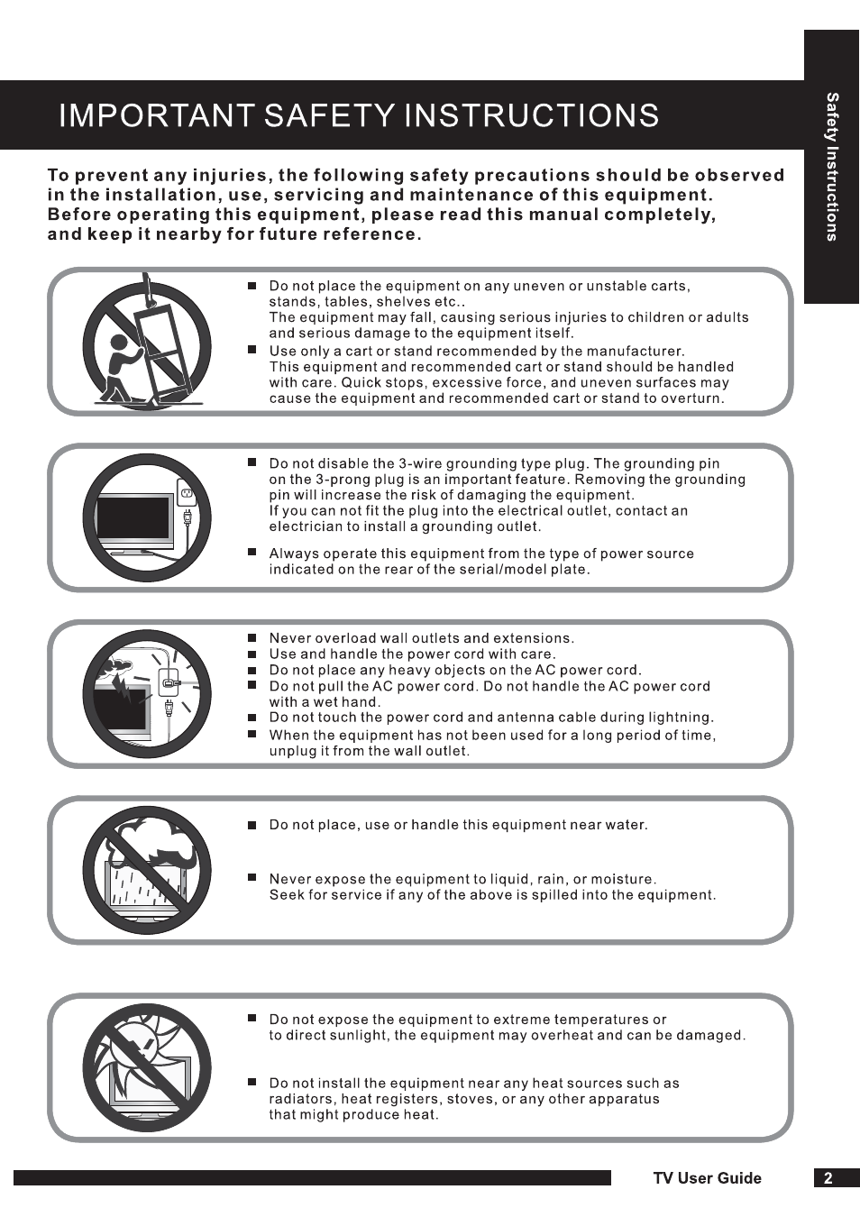 Curtis RLED1540A-WHITE User Manual | Page 3 / 23