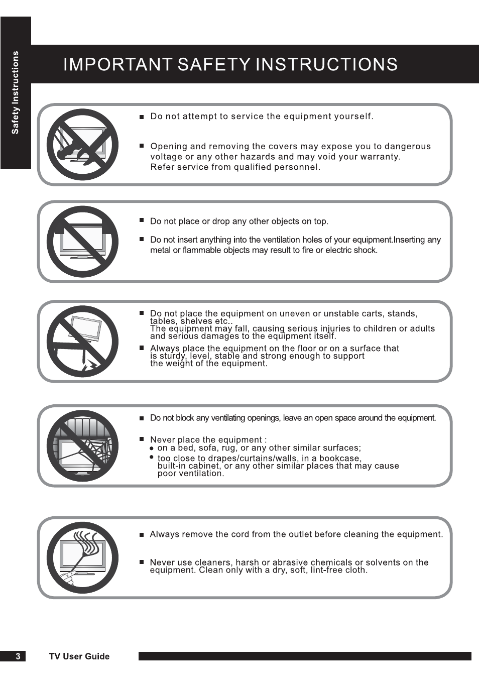 Curtis RLED1540A-WHITE User Manual | Page 4 / 23