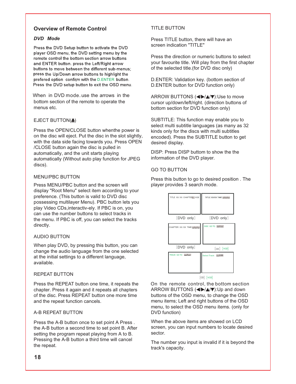 Curtis RLCVD1924 User Manual | Page 19 / 28