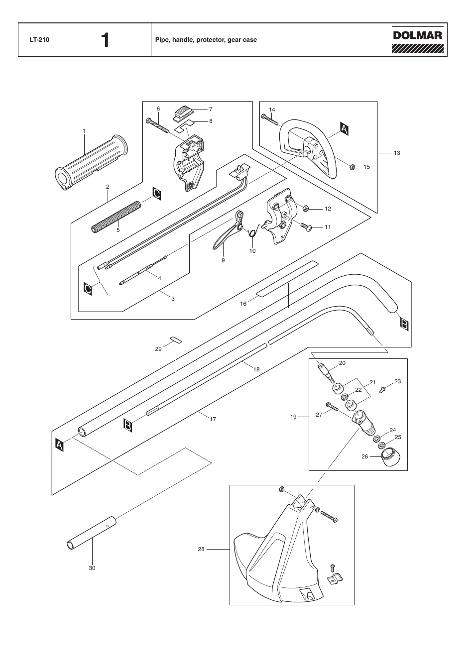 Dolmar LT-250 User Manual | Page 2 / 12