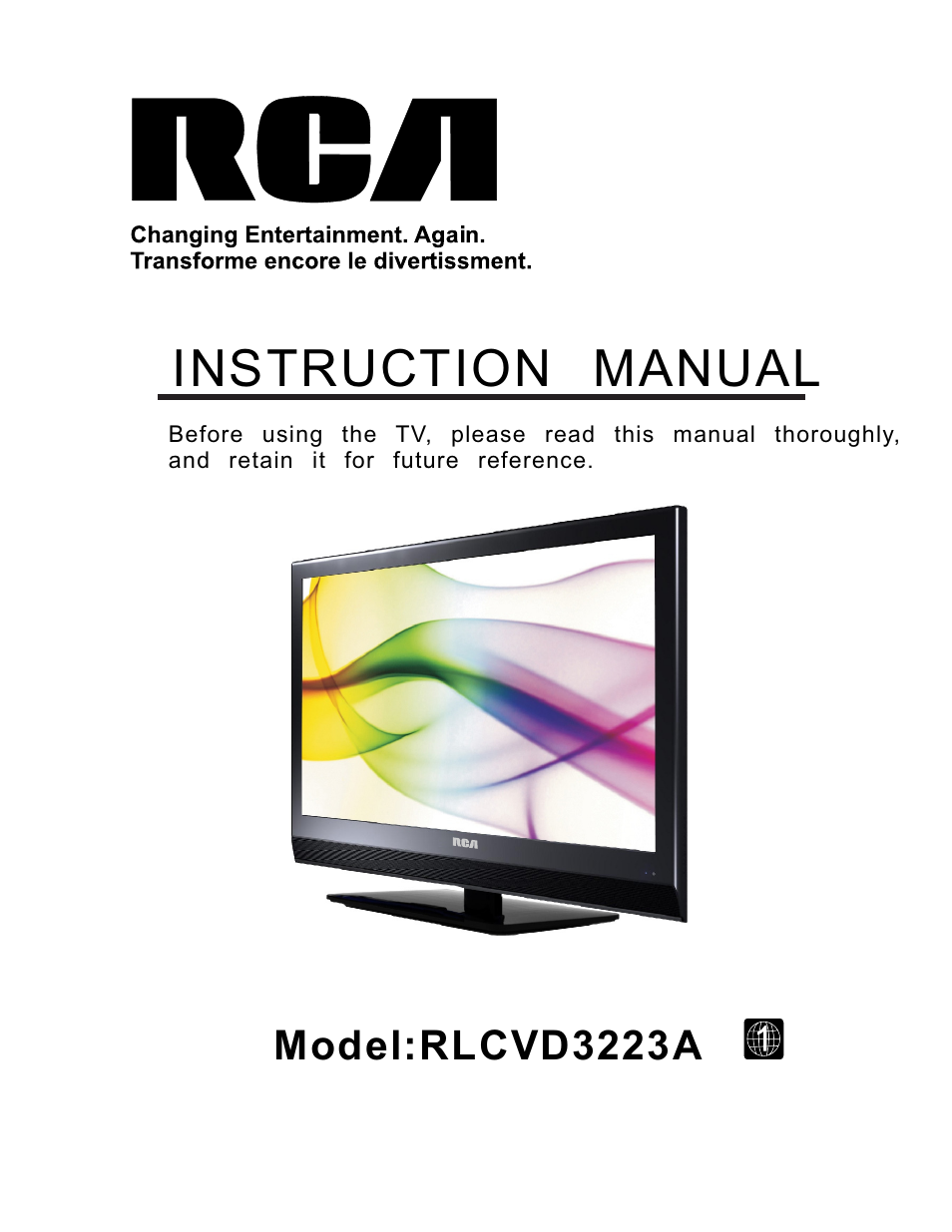 Curtis RLCVD3223A User Manual | 45 pages