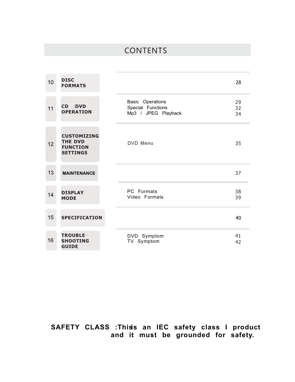 Curtis RLCVD3223A User Manual | Page 3 / 45