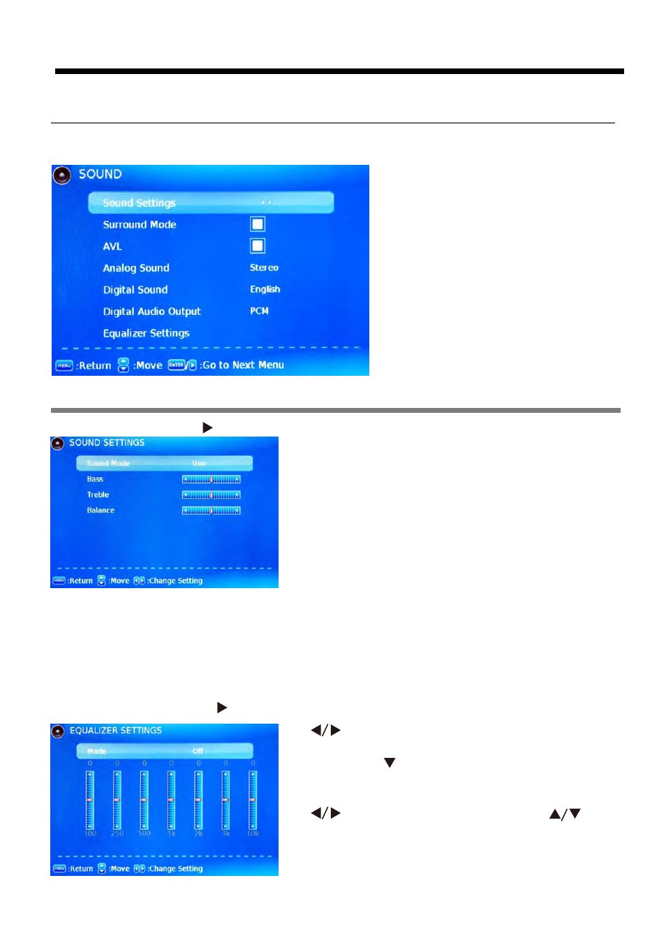 Osd menu | Curtis PLDED3257A-B User Manual | Page 16 / 24