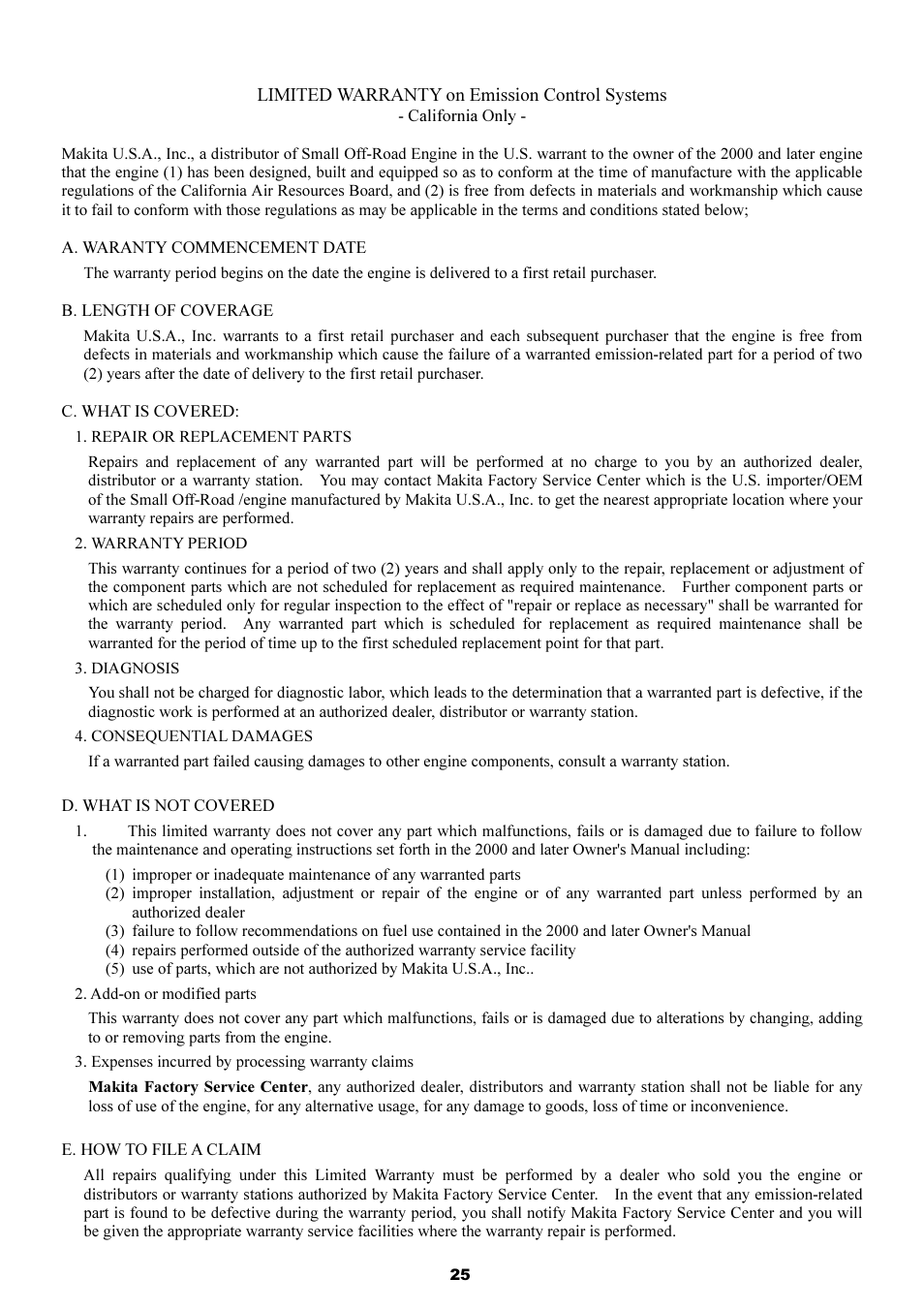 Dolmar MS-250.4 User Manual | Page 26 / 76