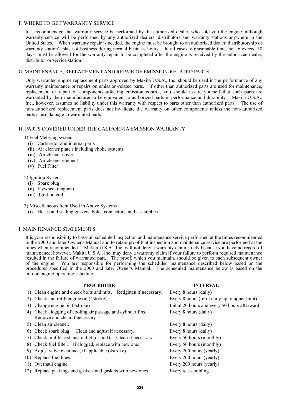 Dolmar MS-250.4 User Manual | Page 27 / 76