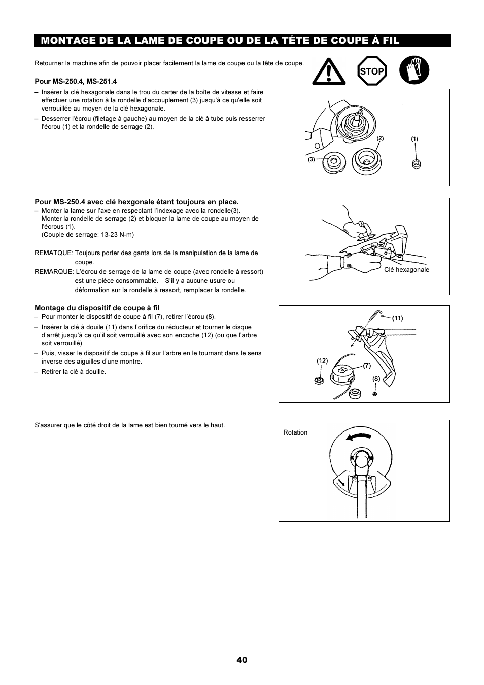 Dolmar MS-250.4 User Manual | Page 41 / 76