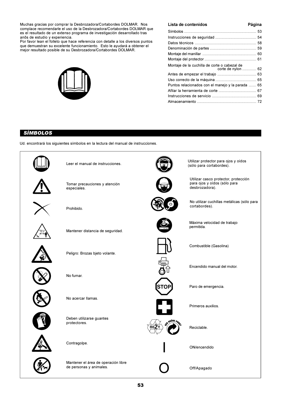 Dolmar MS-250.4 User Manual | Page 54 / 76