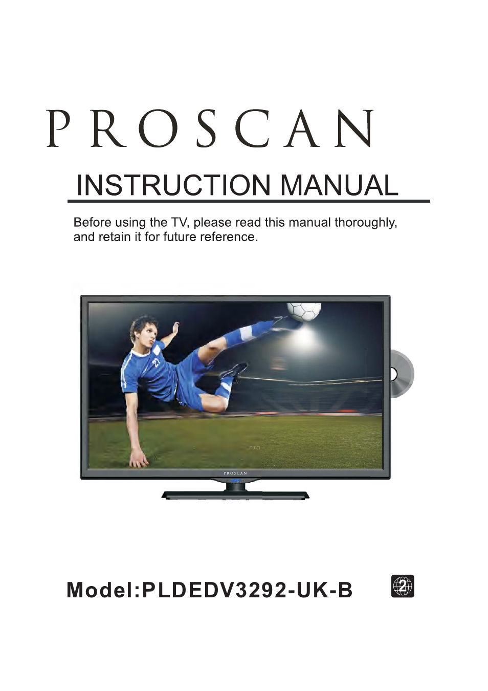 Curtis PLDEDV3292-UK-B User Manual | 44 pages
