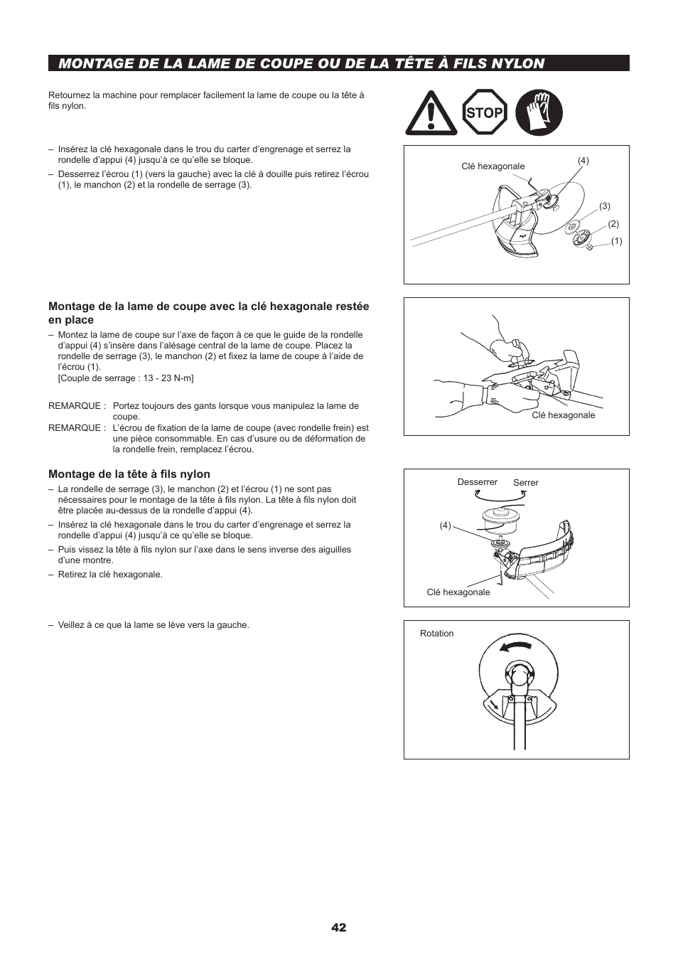 Dolmar MS-245.4 C User Manual | Page 42 / 80