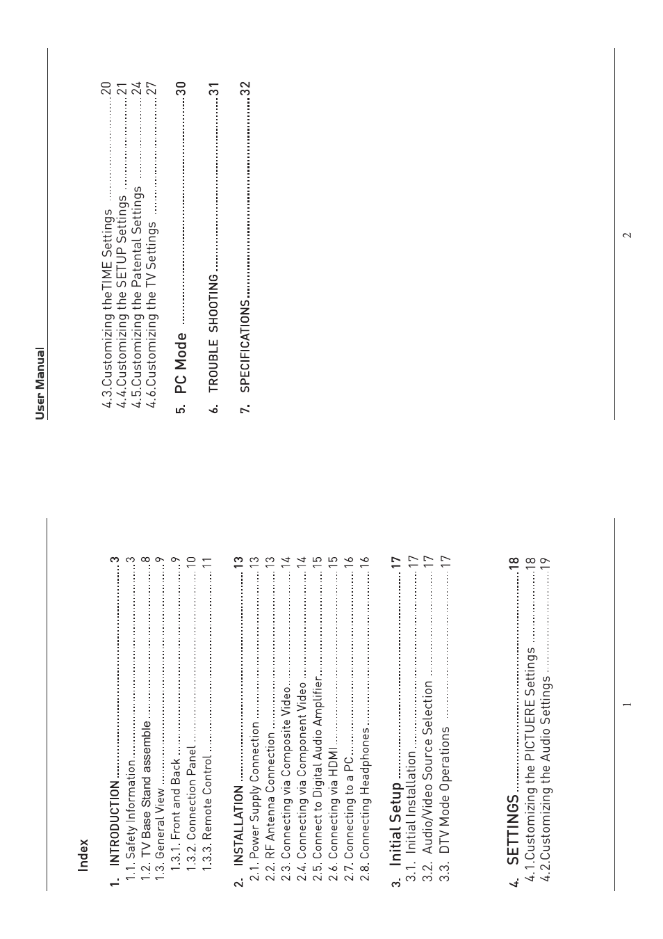 Curtis PLED1526A-D User Manual | Page 2 / 18
