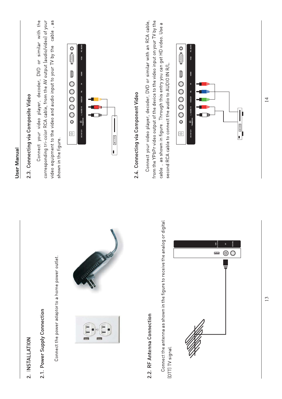 Adaptor | Curtis PLED1526A-D User Manual | Page 8 / 18
