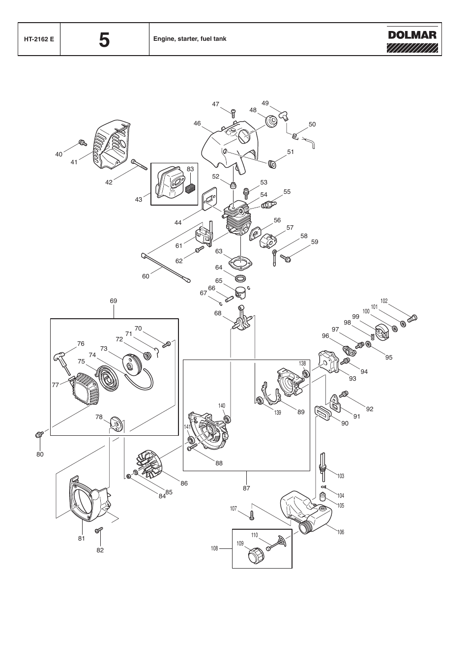 Dolmar HT-2145 D User Manual | Page 10 / 14