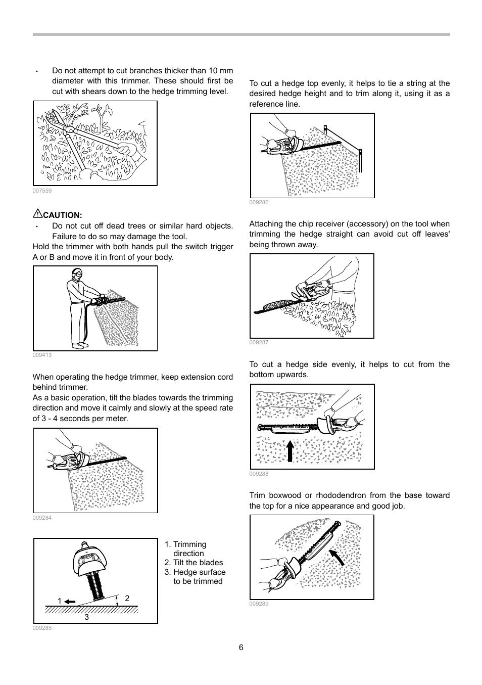 Dolmar HEDGE HT-355 User Manual | Page 6 / 28