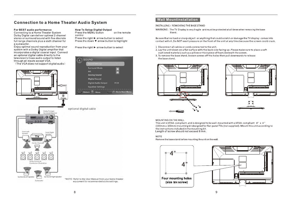 Ò³ãæ 6 | Curtis PLED2243B User Manual | Page 6 / 20