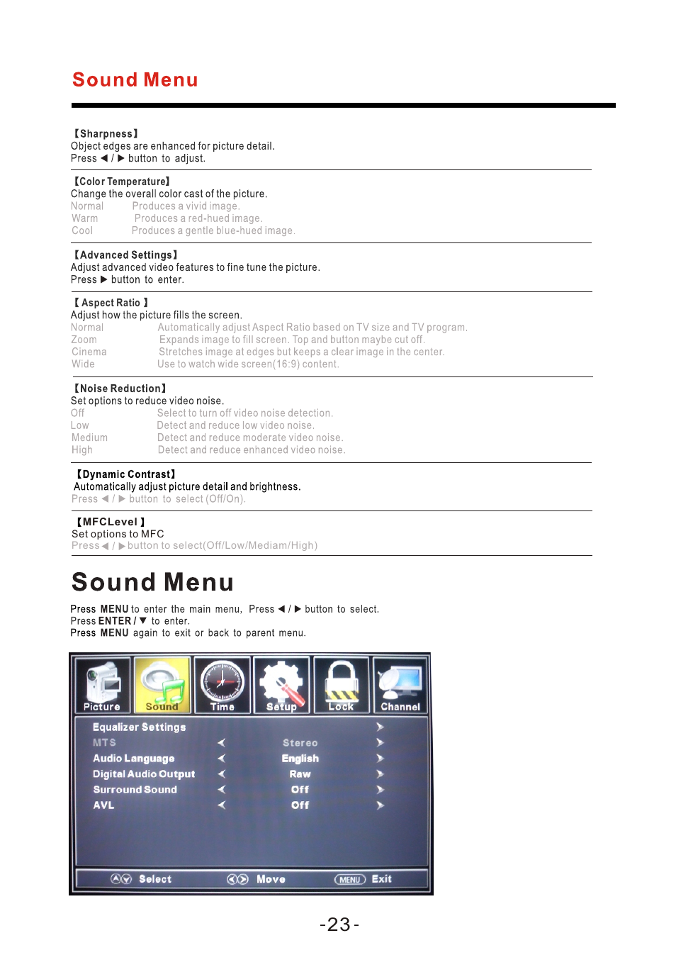 页 11 | Curtis PLED2402A-B User Manual | Page 24 / 41