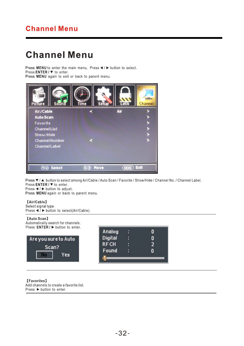 页 20 | Curtis PLED2402A-B User Manual | Page 33 / 41