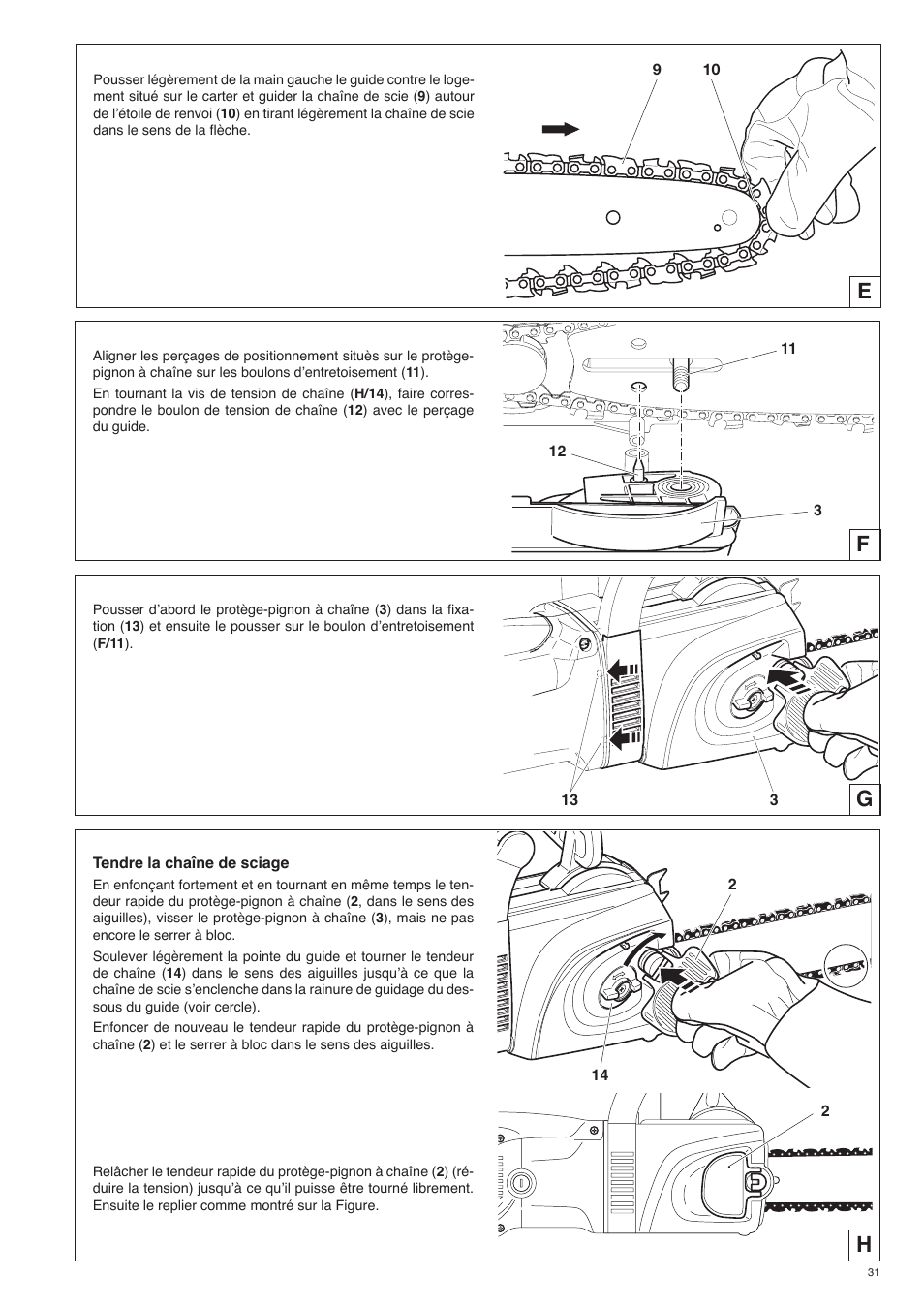 Dolmar ES-153 A User Manual | Page 31 / 68