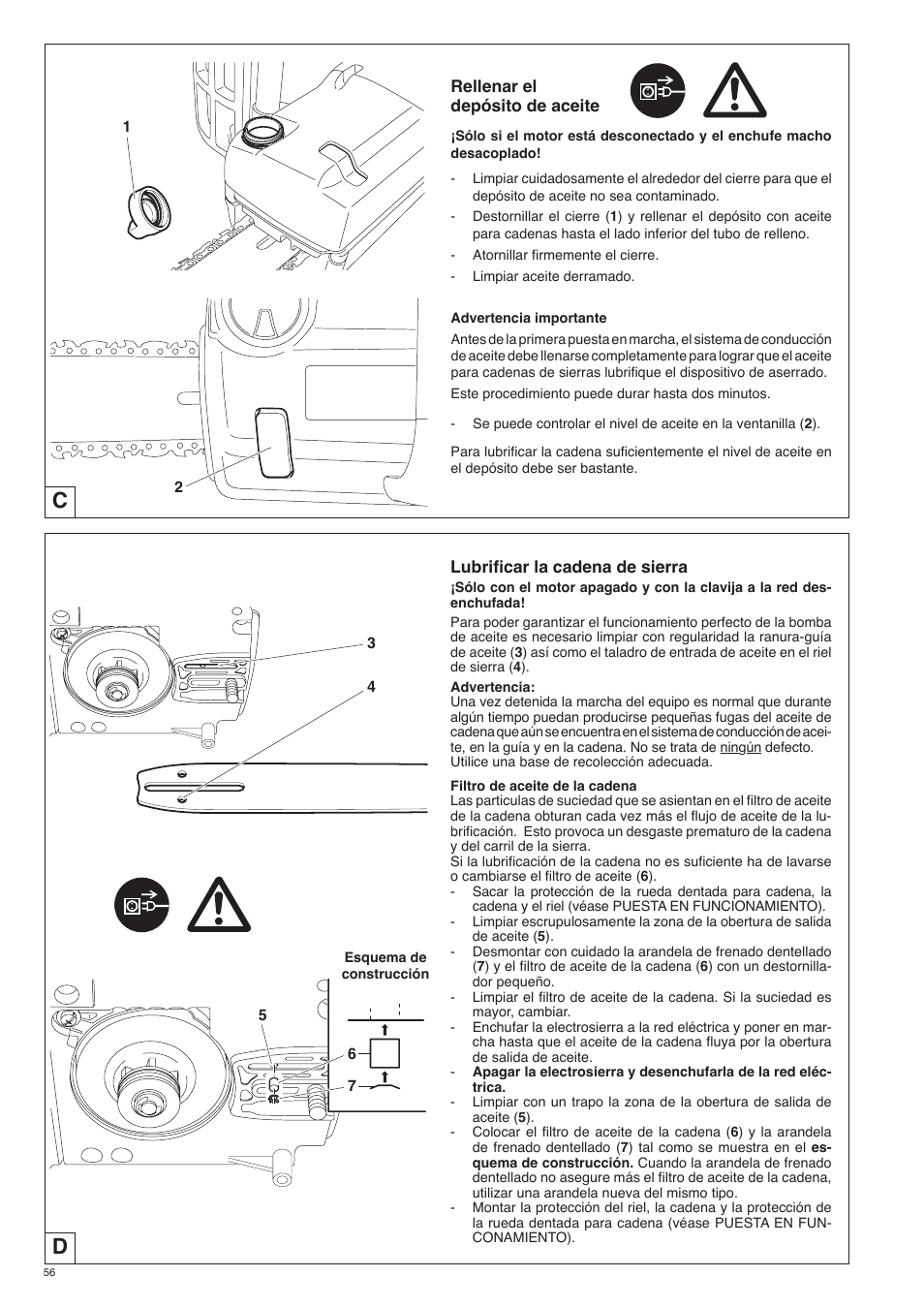 Dolmar ES-153 A User Manual | Page 56 / 68