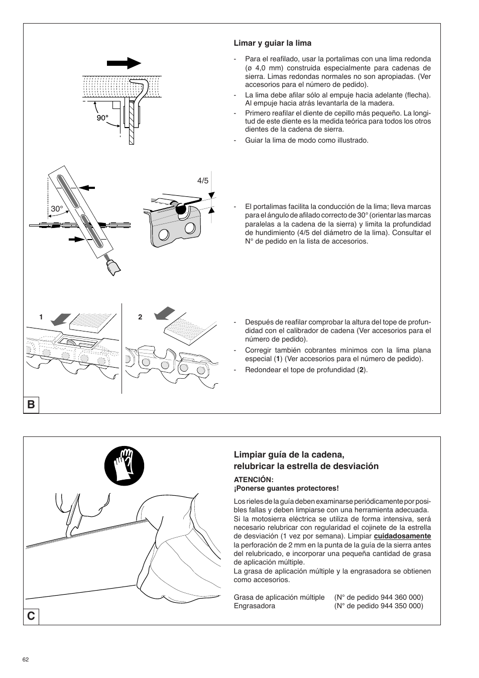 Dolmar ES-153 A User Manual | Page 62 / 68