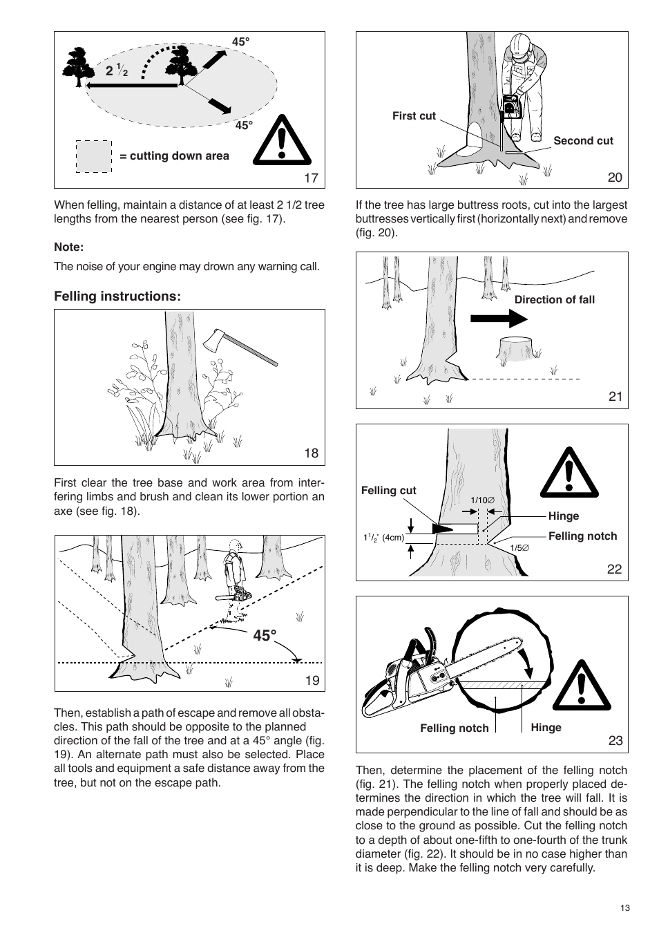 Dolmar Gasoline Chain Saws PS-421 User Manual | Page 13 / 48