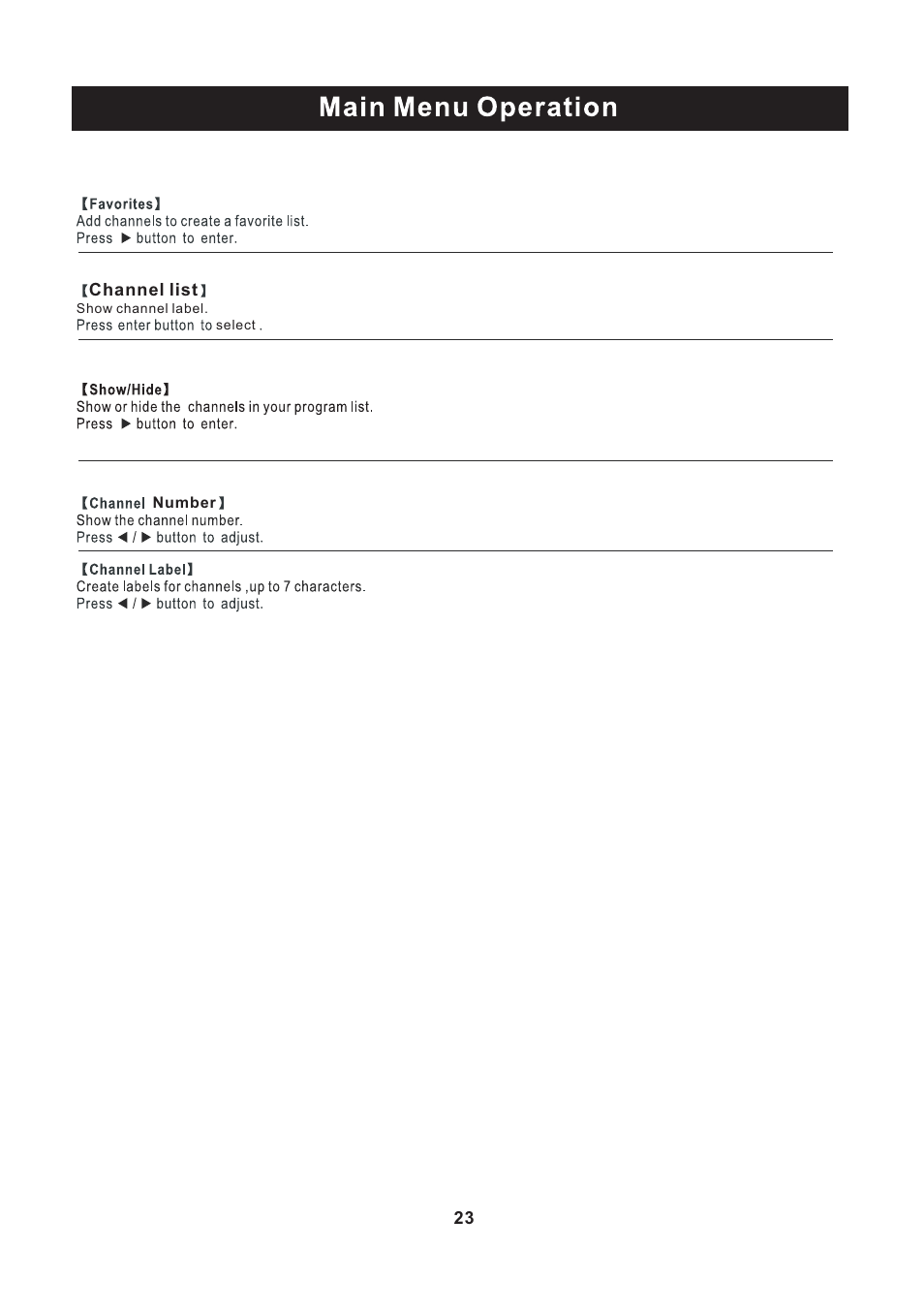 页 24 | Curtis PLED4274A-B User Manual | Page 24 / 28