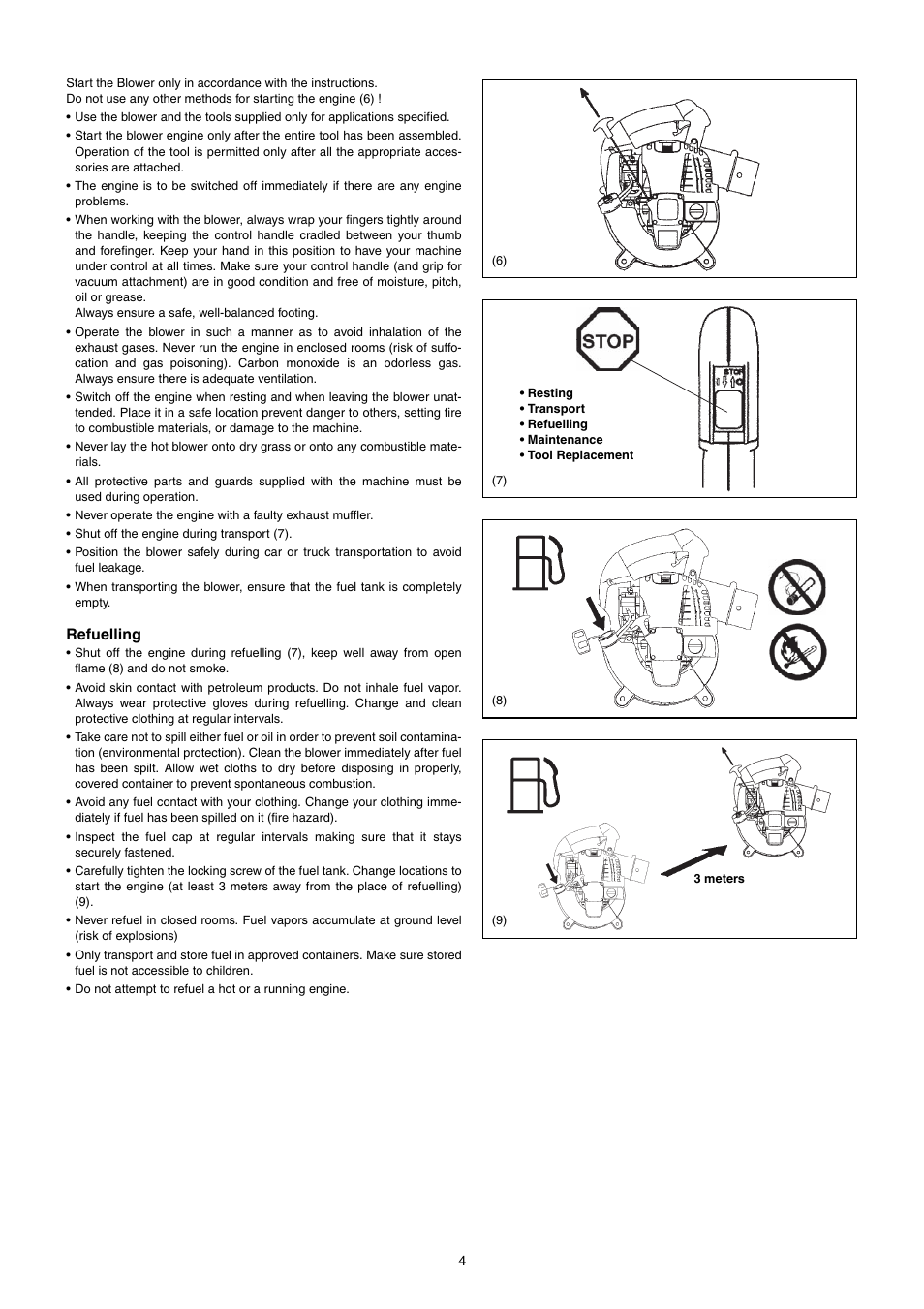 Dolmar PB-250.4 User Manual | Page 4 / 60