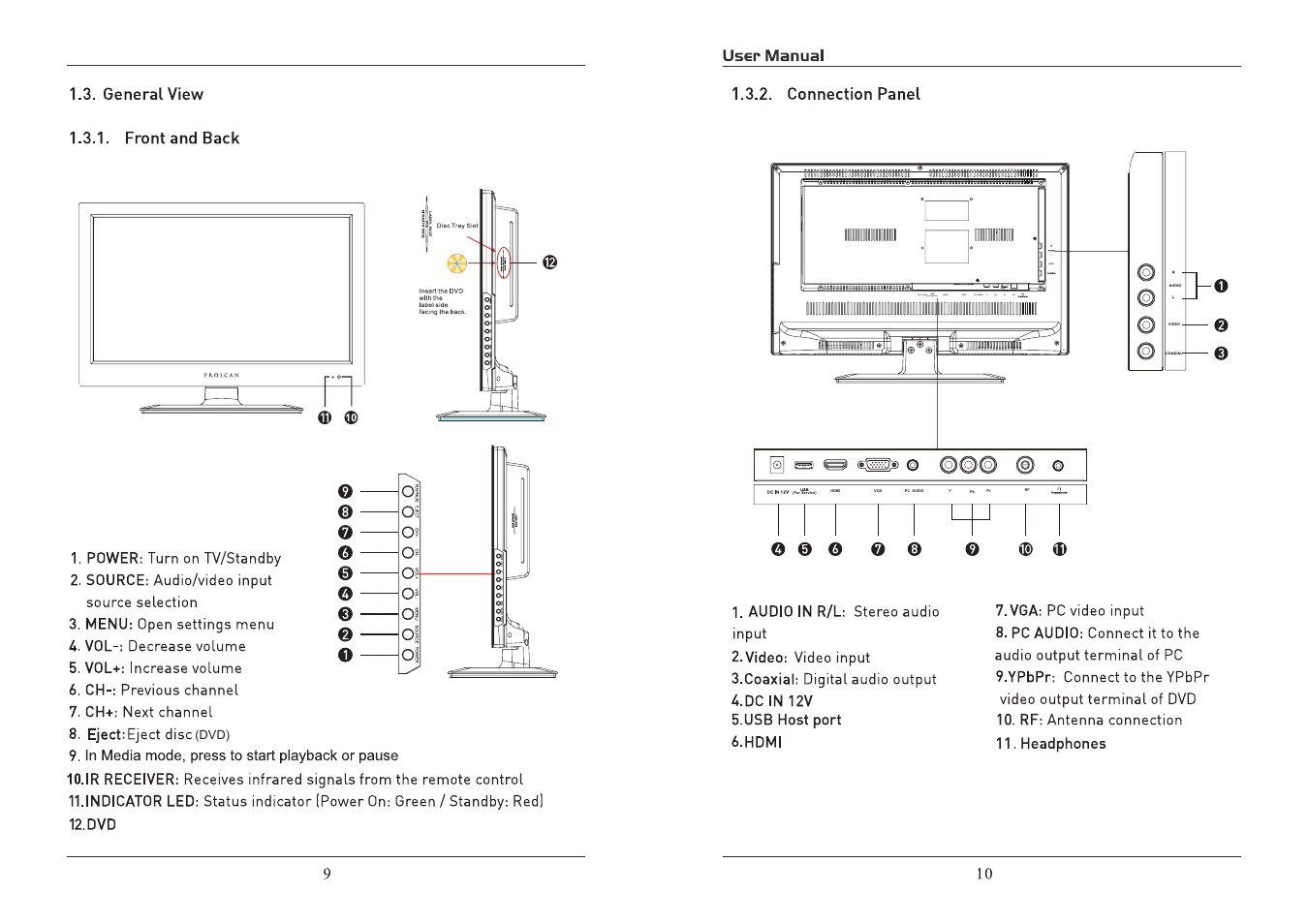 Curtis PLEDV1948A User Manual | Page 6 / 23